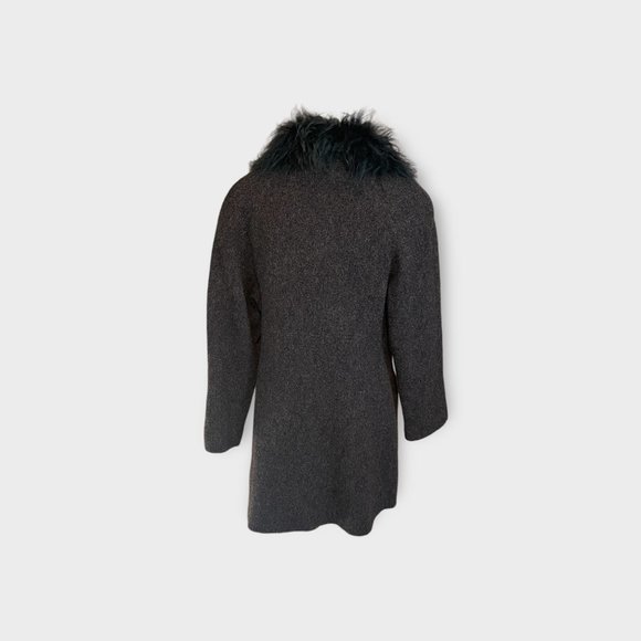 Italian boiled wool women’s jacket size 8. - Picture 3 of 9